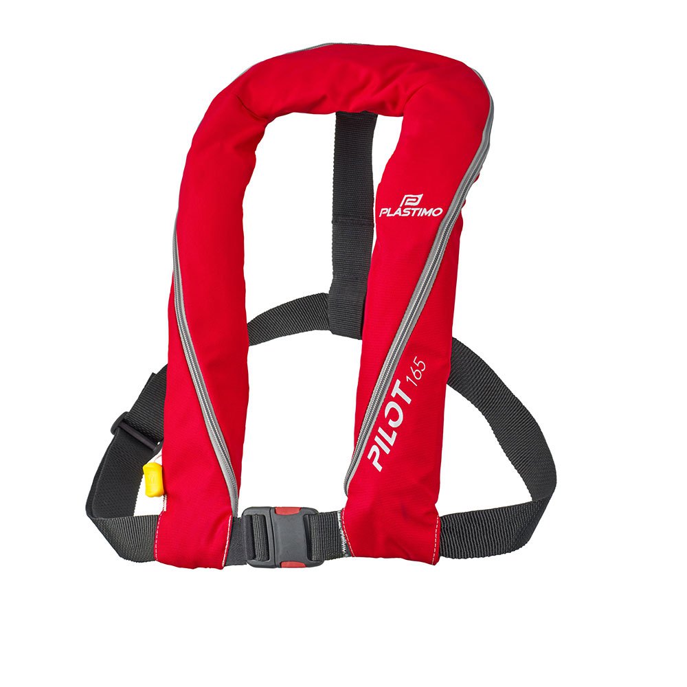 Plastimo Pilot 165n Manual Inflatable Lifejacket Rot von Plastimo