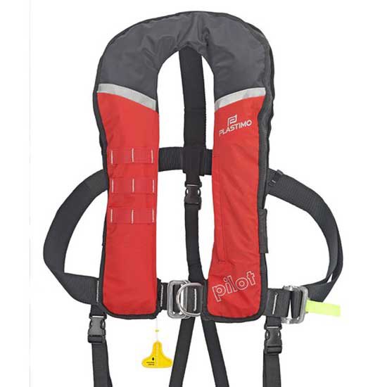 Plastimo Pilot 290 Harness Automatic Inflatable Lifejacket Rot von Plastimo