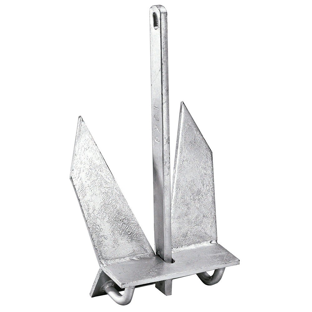 Plastimo Plana Galvanized Anchor Silber 10 kg Plastimo Plana Galvanized Anchor Silber 10 kg von Plastimo