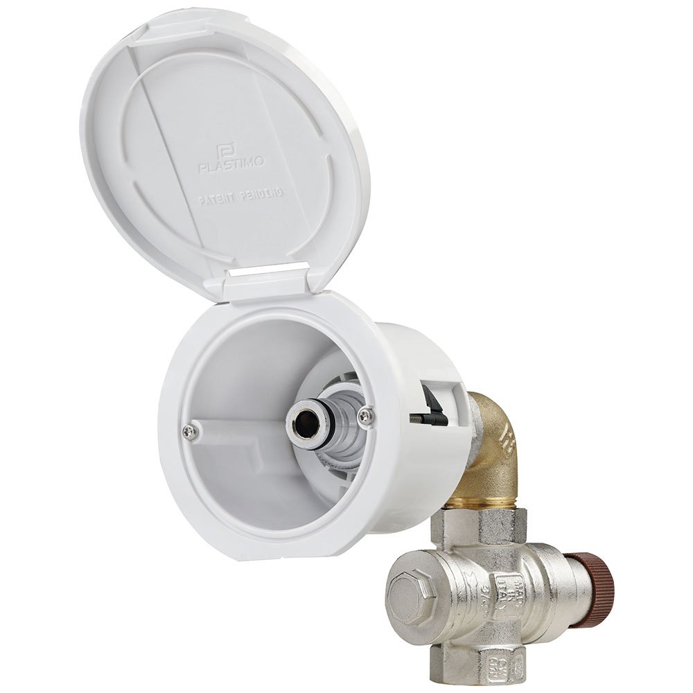 Plastimo R-4 Round Cap Shower Water Inlet Durchsichtig Plastimo R-4 Round Cap Shower Water Inlet Durchsichtig von Plastimo