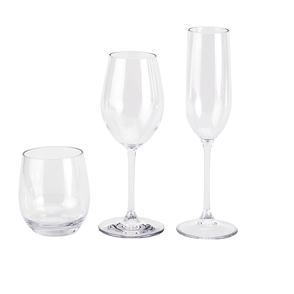 Plastimo Seychelles Tritan Champagne Flute 6 Units Durchsichtig von Plastimo