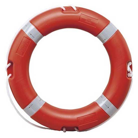 Plastimo Solas 144n Ring Lifebuoy With Rope Orange 73 cm von Plastimo