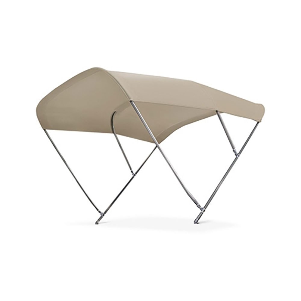 Plastimo Stainless Steel 3 Arches Bimini Awning Beige 215 cm Plastimo Stainless Steel 3 Arches Bimini Awning Beige 215 cm von Plastimo