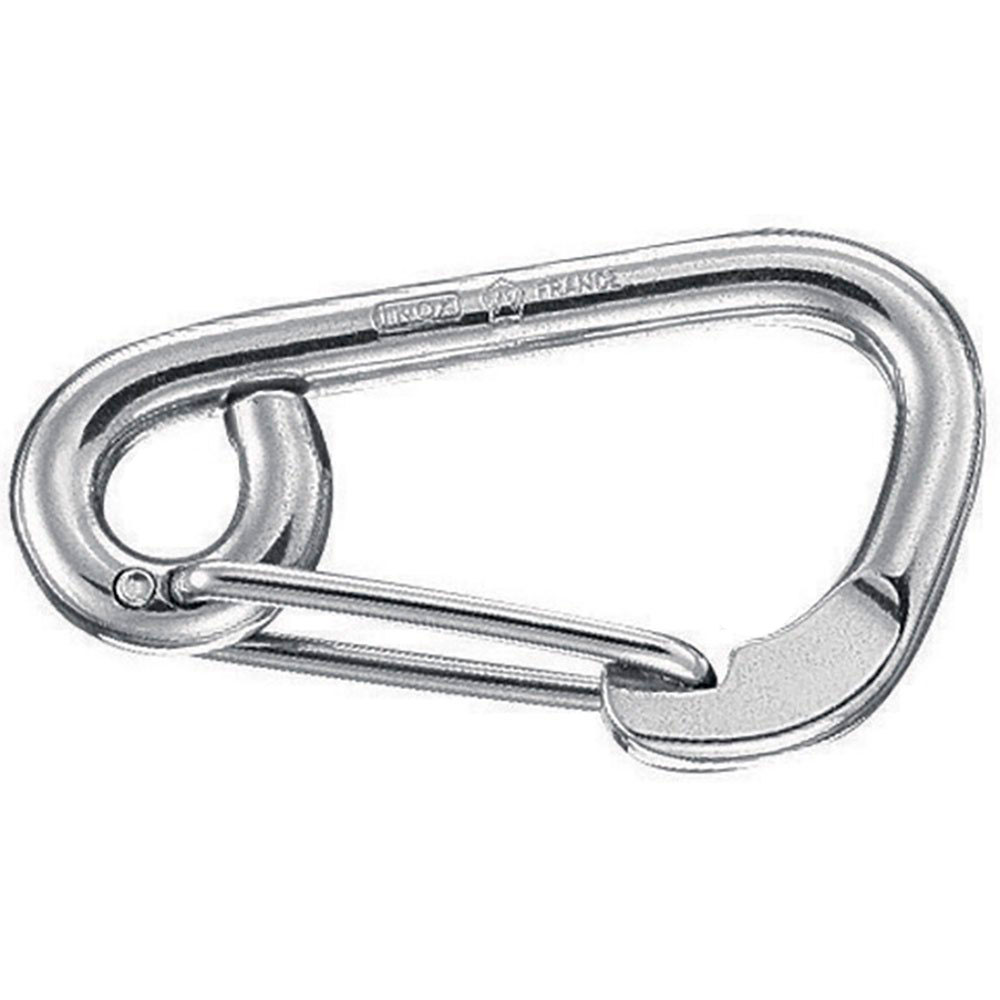 Plastimo Stainless Steel Asymmetric Eyeled Carabiner Silber 80 mm Plastimo Stainless Steel Asymmetric Eyeled Carabiner Silber 80 mm von Plastimo