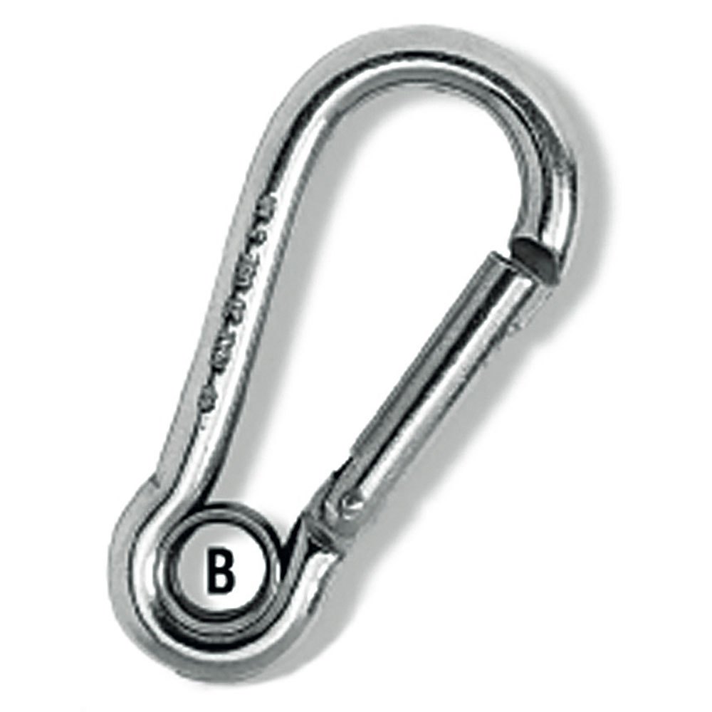 Plastimo Stainless Steel Carabiner Silber 60 mm von Plastimo