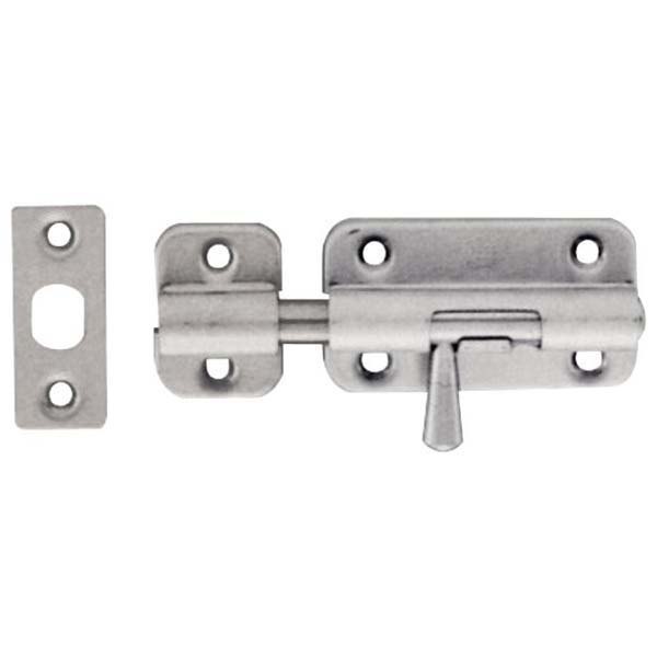 Plastimo Stainless Steel Spring Barrel Bolt Lock Silber 80 x 26 x 14 mm von Plastimo