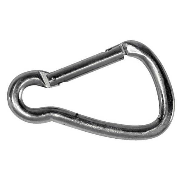 Plastimo Steel Asymmetric Galvanised Carabiner Silber 11 mm Plastimo Steel Asymmetric Galvanised Carabiner Silber 11 mm von Plastimo