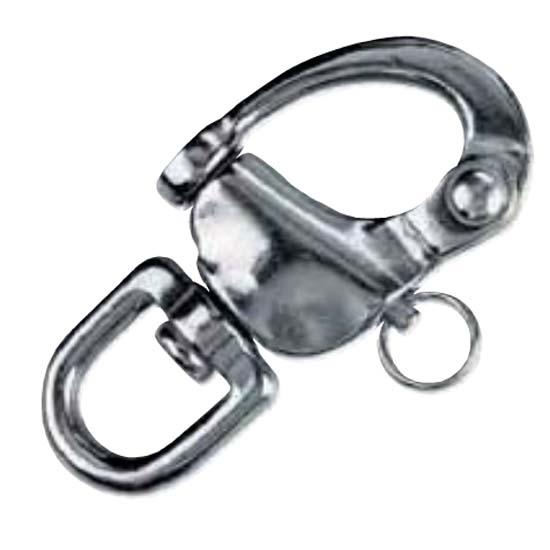 Plastimo Swivel Eye Carabiner Silber 87 mm Plastimo Swivel Eye Carabiner Silber 87 mm von Plastimo
