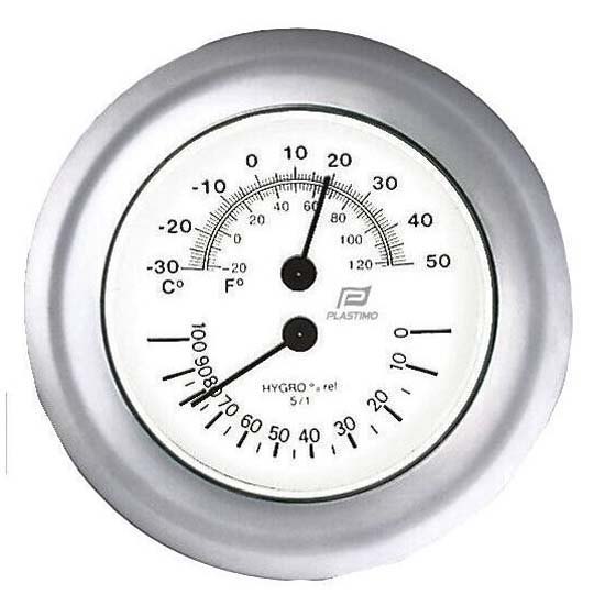 Plastimo Thermometer&hygrometer Silber 4´´ Plastimo Thermometer&hygrometer Silber 4´´ von Plastimo