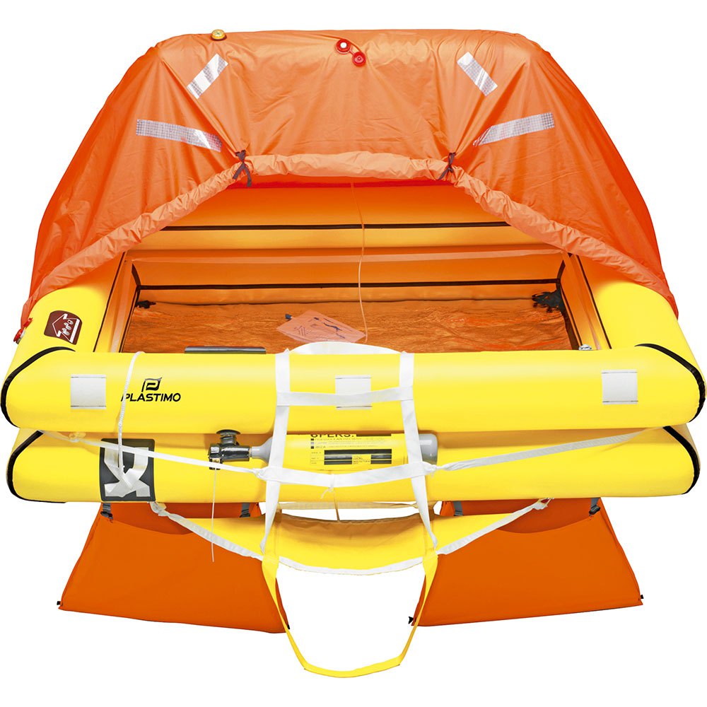 Plastimo Transoce Isaf/iso Down 24h Canister 54562 Liferaft Orange 6 Places Plastimo Transoce Isaf/iso Down 24h Canister 54562 Liferaft Orange 6 Places von Plastimo