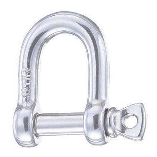 Plastimo Wichard Short Hr Shackle Silber 6 mm von Plastimo