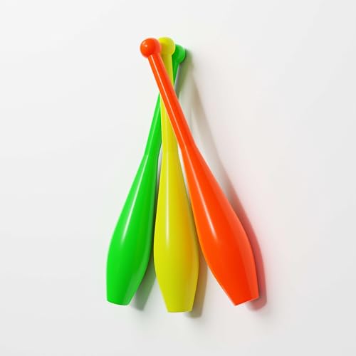 Play Juggling Set aus 3 Einteiligen Jonglierkeulen Prima - Perfekte Balance für Anfänger und Profis - Mehrfarbig Play Juggling Set aus 3 Einteiligen Jonglierkeulen Prima - Perfekte Balance für Anfänger und Profis - Mehrfarbig von Play Juggling