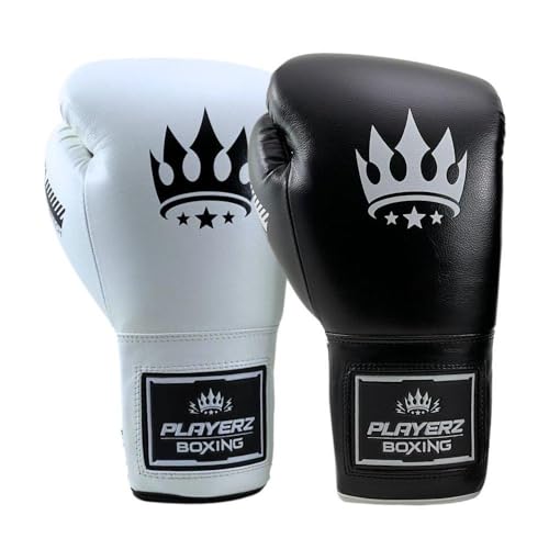 Playerz SparTech Sparring-Handschuhe mit Schnürung, für Boxen, Muay Thai, Kickboxen und MMA-Training, 284 g, 340 g, 397 g, 453 g von Playerz Boxing Est 2020