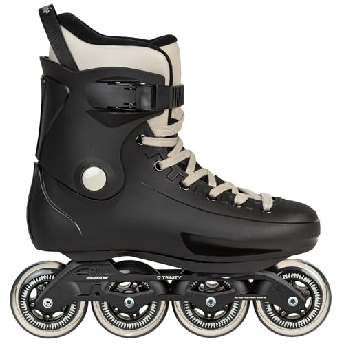 Playlife Inline Skates Rave Trinity Black 80, Unisex für Herren und Damen in Schwarz, 80mm/85A Rollen, ABEC 7 Kugellager Playlife Inline Skates Rave Trinity Black 80, Unisex für Herren und Damen in Schwarz, 80mm/85A Rollen, ABEC 7 Kugellager von Playlife
