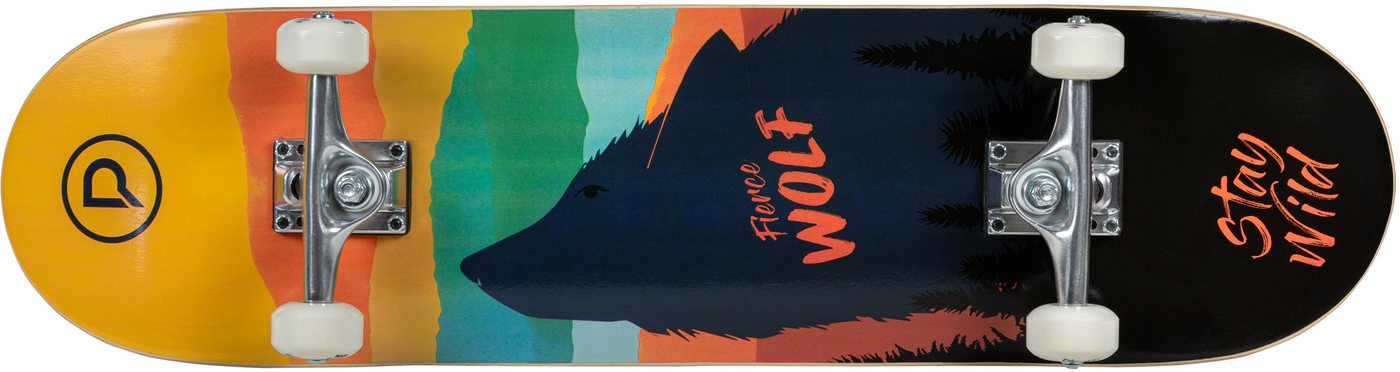 Playlife Skateboard Fierce Wolf Playlife Skateboard Fierce Wolf von Playlife