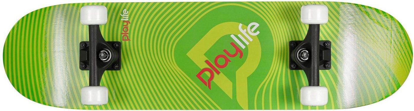Playlife Skateboard Illusion Green Playlife Skateboard Illusion Green von Playlife