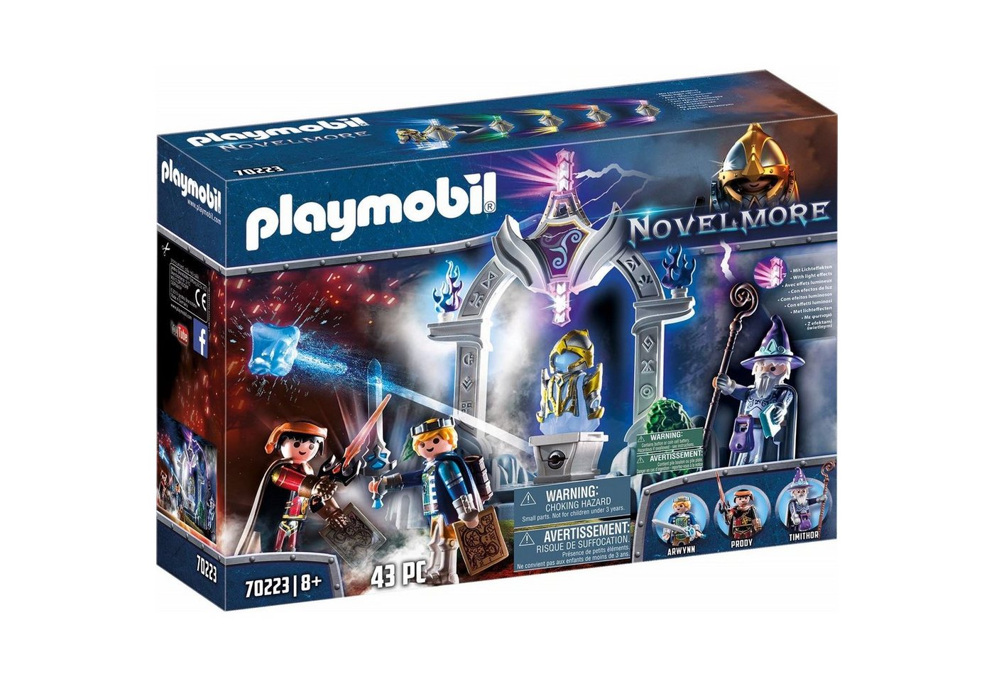 Playmobil® Konstruktions-Spielset 70223 Tempel der Zeit von Playmobil®