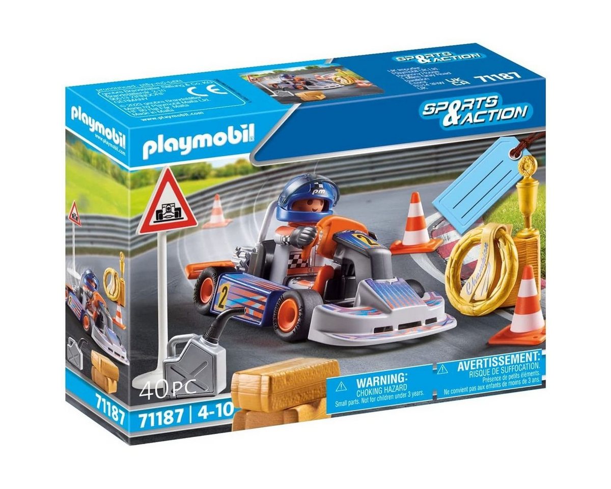 Playmobil® Spielwelt PLAYMOBIL® 71187 - Sports & Action - Racing-Kart von Playmobil®