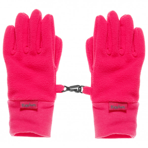 Playshoes - Kid's Finger-Handschuh Fleece - Handschuhe Gr 6-8 Years rosa von Playshoes