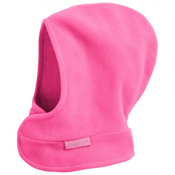 Playshoes - Kid's Fleece-Schalmütze mit Klettverschluß - Mütze Gr 47-49 cm rosa von Playshoes