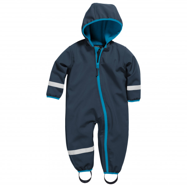 Playshoes - Kid's Softshell-Overall - Overall Gr 92 blau von Playshoes