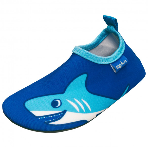 Playshoes - Kid's UV-Schutz Barfuß-Schuh Hai - Wassersportschuhe Gr 24/25 blau von Playshoes