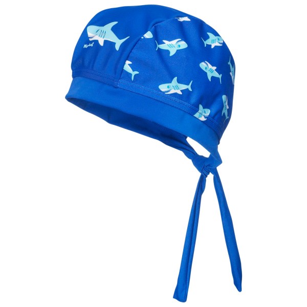 Playshoes - Kid's UV-Schutz Kopftuch Hai - Kopftuch Gr 53 cm blau von Playshoes