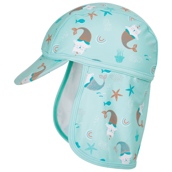 Playshoes - Kid's UV-Schutz Mütze Einhornmeerkatze - Cap Gr 53 cm blau von Playshoes