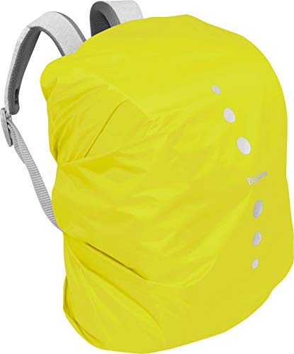 Playshoes Unisex Kinder Regenhülle für Rucksack Gepäck, M, Neongelb Playshoes Unisex Kinder Regenhülle für Rucksack Gepäck, M, Neongelb von Playshoes