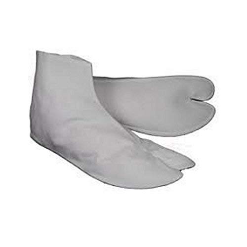 Playwell Kampfsport Ninja Weiß Tabi Indoor Baumwolle Leinen Socken - Weiß, 46 Playwell Kampfsport Ninja Weiß Tabi Indoor Baumwolle Leinen Socken - Weiß, 46 von Playwell