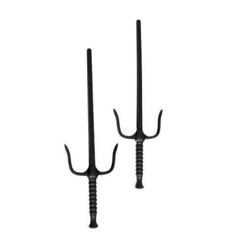 Playwell Kampfsport Schwarz Polypropylen Sai Training Daggers - Neues Modell Playwell Kampfsport Schwarz Polypropylen Sai Training Daggers - Neues Modell von Playwell