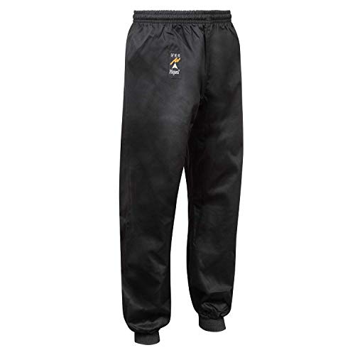 Playwell Kung-Fu-Hose mit Bündchen, Baumwolle, Schwarz 4/170cm Playwell Kung-Fu-Hose mit Bündchen, Baumwolle, Schwarz 4/170cm von Playwell