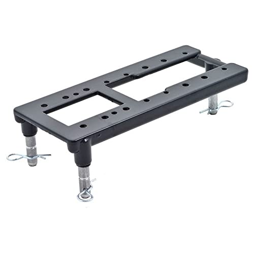 Pletscher 2064056200 Adapterplatte, schwarz, 10 x 2 x 2 cm Pletscher 2064056200 Adapterplatte, schwarz, 10 x 2 x 2 cm von Pletscher