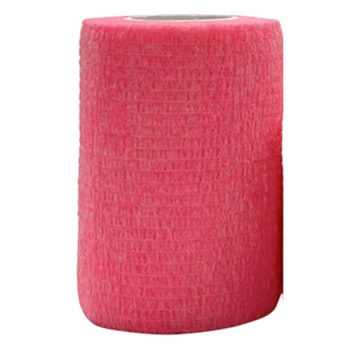 Pluuttiem Rosa Sport Selbstklebendes Elastisches Bandage-Wickelband für Kniestützpolster Finger-Knöchel-Handfläche von Pluuttiem