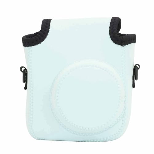 Plyisty Sofortbildkamera-Tasche, 12-Schutztasche, Verstellbarer Schultergurt, Stoffschutzhülle für 12 Sofortbildkamera (hellgrün) von Plyisty