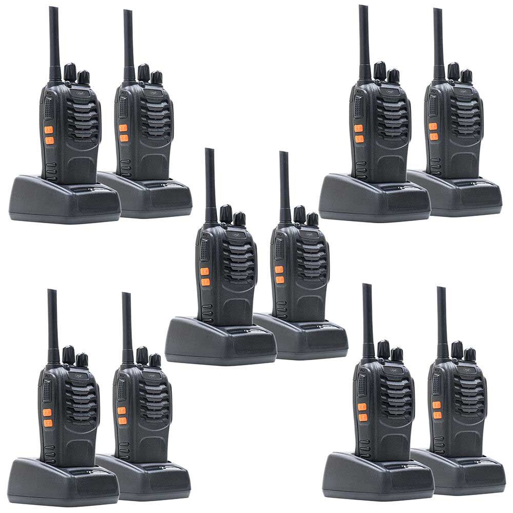 Pni R40 Pro Pmr Walkie Talkie 10 Units Schwarz Pni R40 Pro Pmr Walkie Talkie 10 Units Schwarz von Pni
