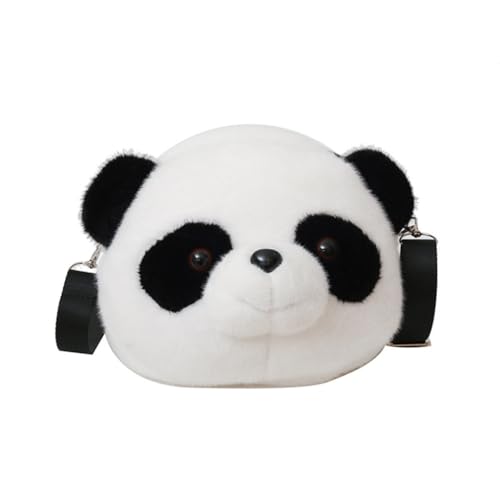 Pnuokn Taschen für Damen, Crossbody-Tasche, modische Panda-Form, große Kapazität, Tasche für Schlüssel, Geldbörse, Lippenstifte, trendige Tasche, vielseitige Kuriertasche, Schwarz Pnuokn Taschen für Damen, Crossbody-Tasche, modische Panda-Form, große Kapazität, Tasche für Schlüssel, Geldbörse, Lippenstifte, trendige Tasche, vielseitige Kuriertasche, Schwarz von Pnuokn