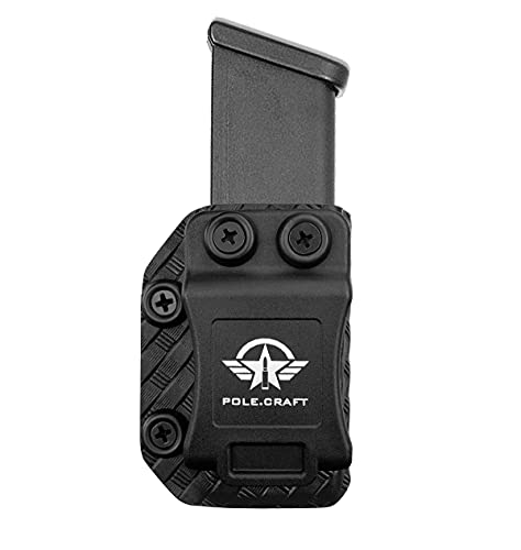 IWB/OWB Glock Magazine Carbon Fiber Kydex Holster - Glock Mag Carrier - Available Model: 9mm/.40 Double Stack Magazines for: Glock 17 19 22 23 25 26 27 31 32 33 34 35 37 38 39 Magazines Holder Case IWB/OWB Glock Magazine Carbon Fiber Kydex Holster - Glock Mag Carrier - Available Model: 9mm/.40 Double Stack Magazines for: Glock 17 19 22 23 25 26 27 31 32 33 34 35 37 38 39 Magazines Holder Case von PoLe.Craft