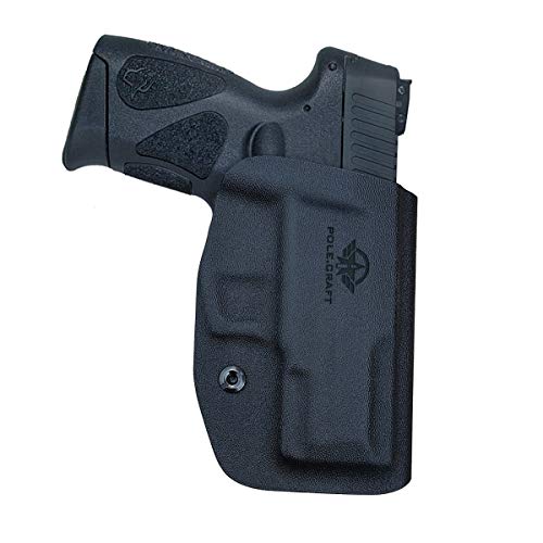 OWB Kydex Pistolenholster Waffenholster Für: Taurus G2C 9mm & Millennium PT111 G2 / PT140 Pistole Pistolenhalfter Waistband Outside Carry Waffentasche Pouch Bund außen tragen (Black, Right Hand Draw) OWB Kydex Pistolenholster Waffenholster Für: Taurus G2C 9mm & Millennium PT111 G2 / PT140 Pistole Pistolenhalfter Waistband Outside Carry Waffentasche Pouch Bund außen tragen (Black, Right Hand Draw) von PoLe.Craft