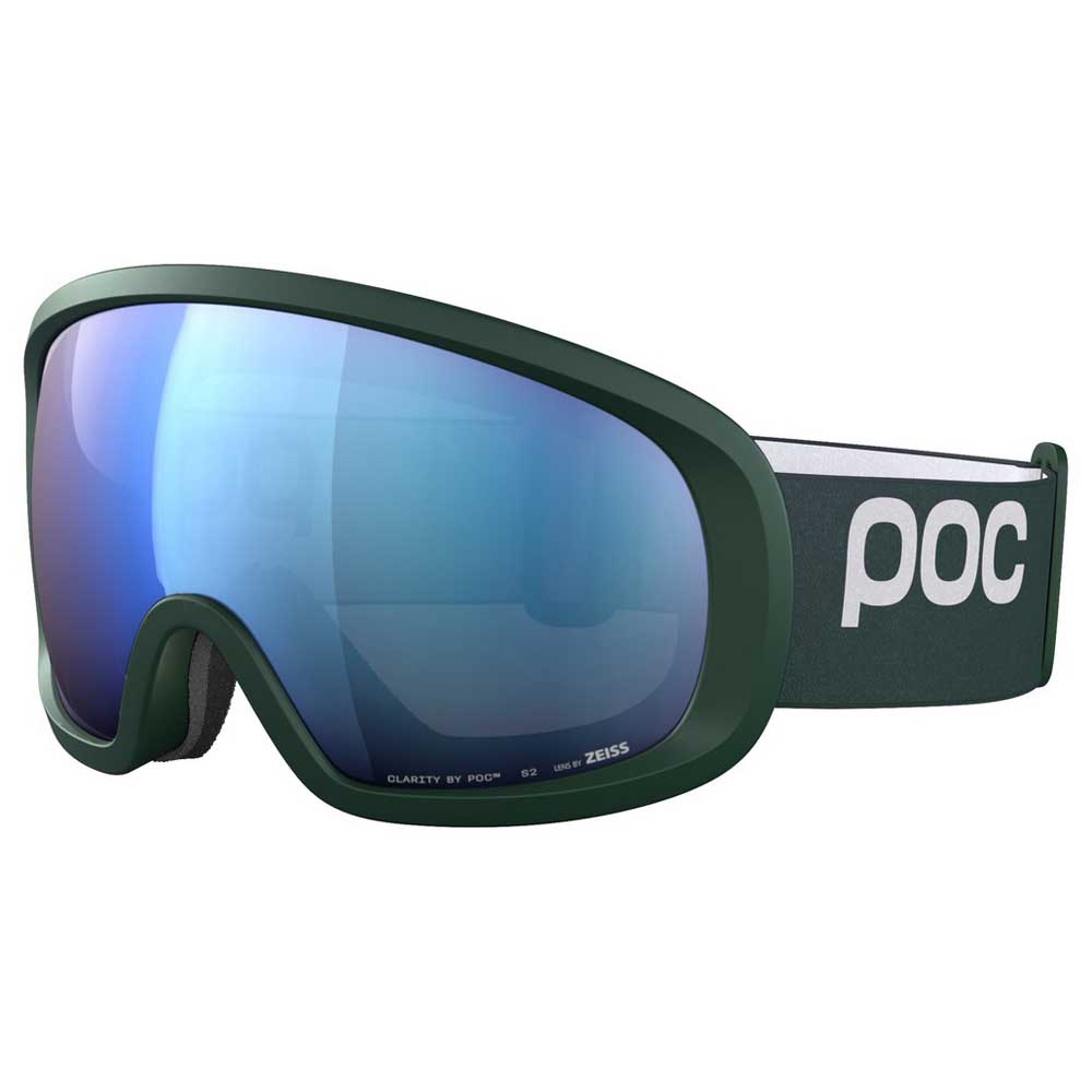 Poc Fovea Mid Ski Goggles Grün Partly Sunny Blue/CAT2 von Poc