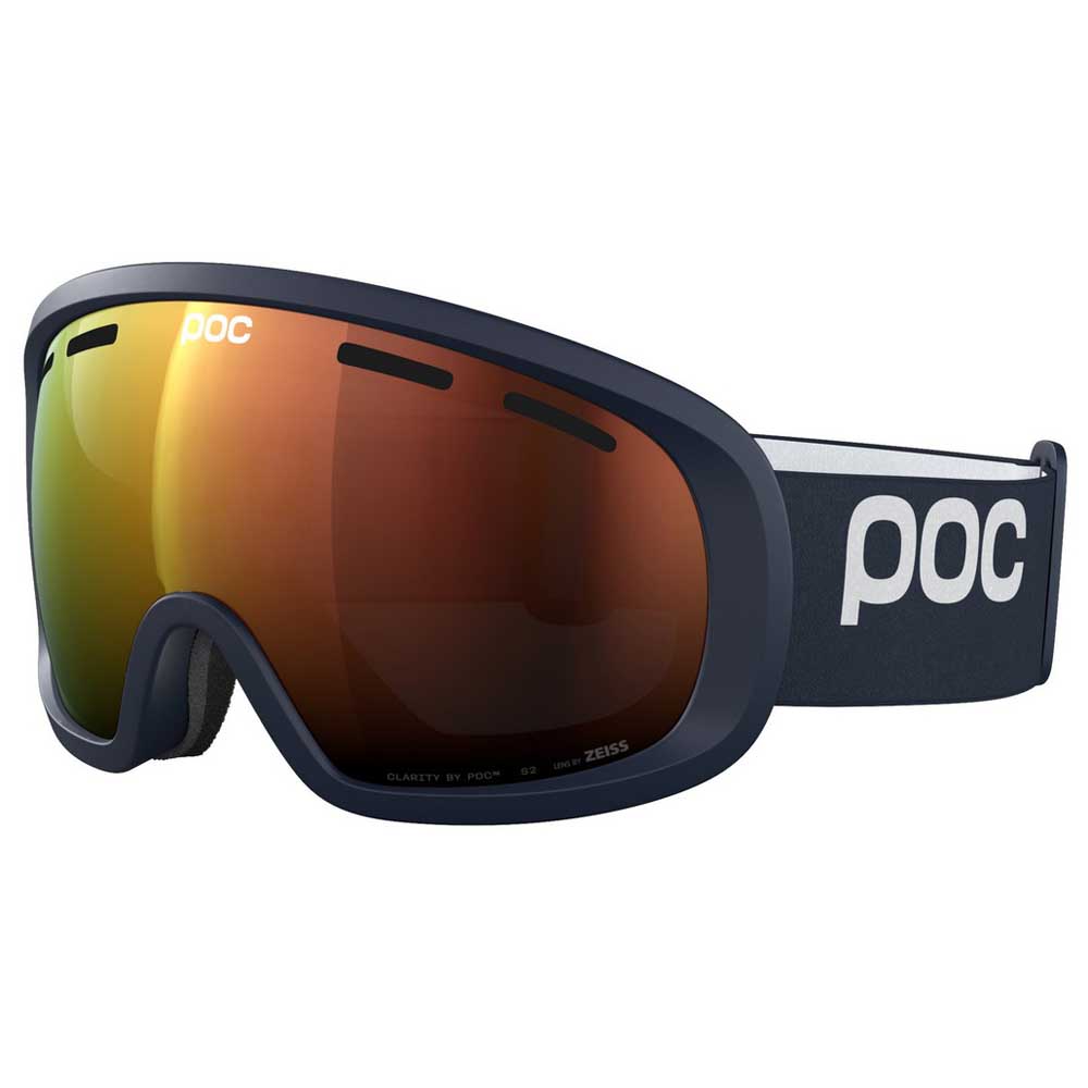 Poc Fovea Mid Ski Goggles Grün Partly Sunny Orange/CAT2 von Poc