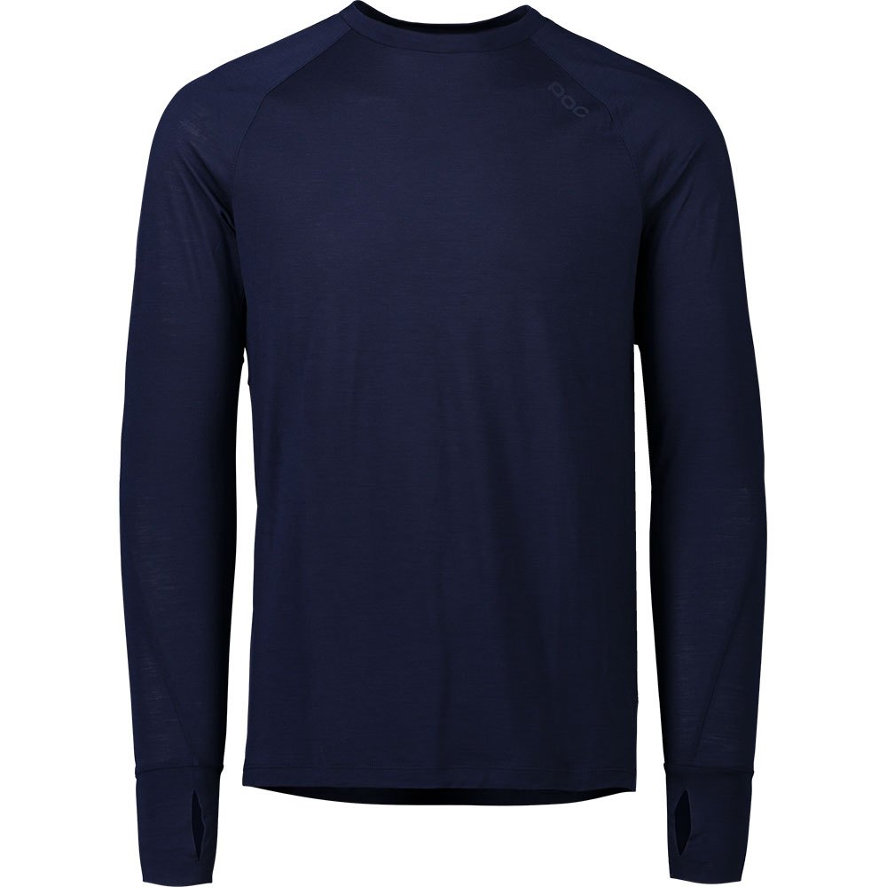Poc Lighmerino Long Sleeve T-shirt Blau S Mann von Poc