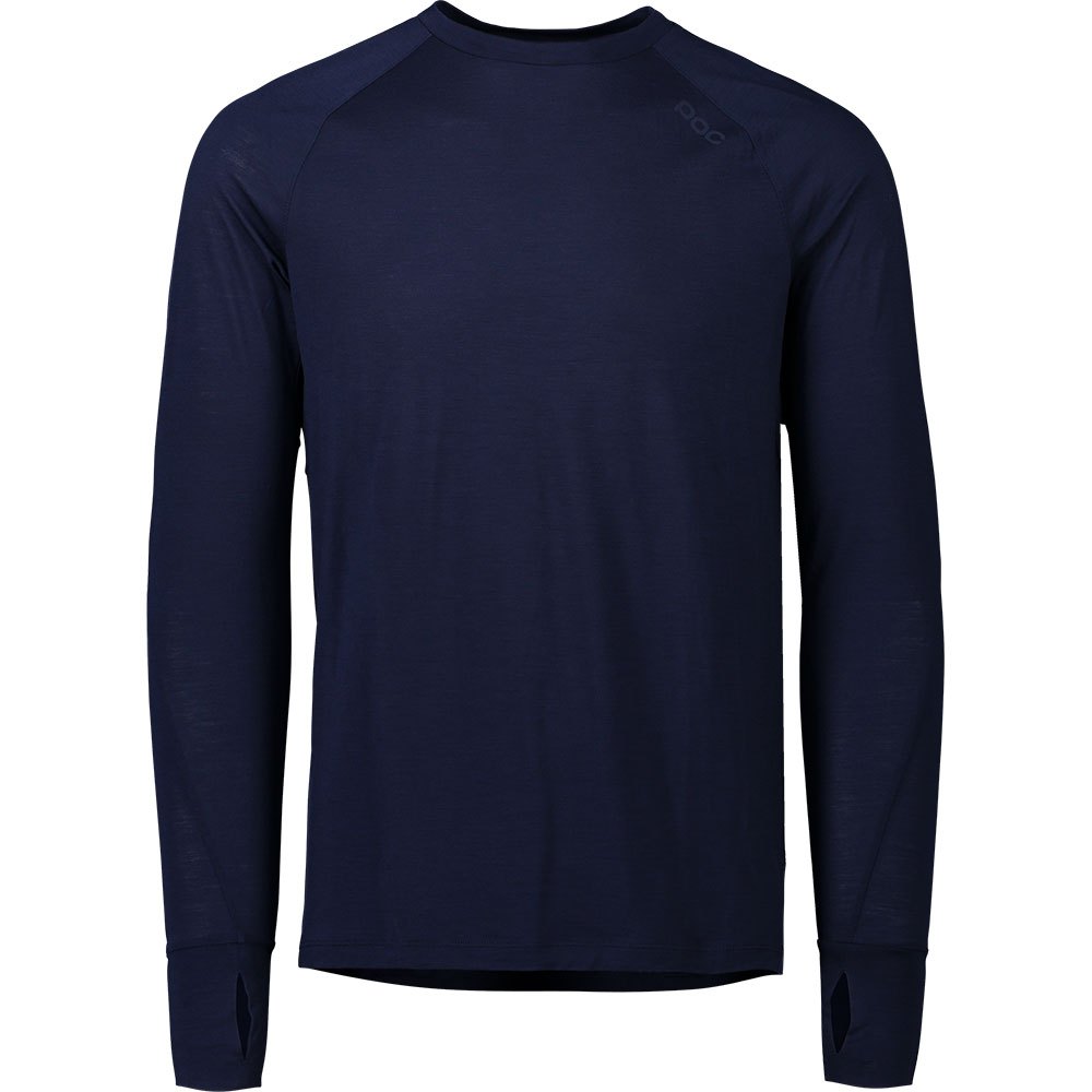 Poc Lighmerino Long Sleeve T-shirt Blau S Mann Poc Lighmerino Long Sleeve T-shirt Blau S Mann von Poc
