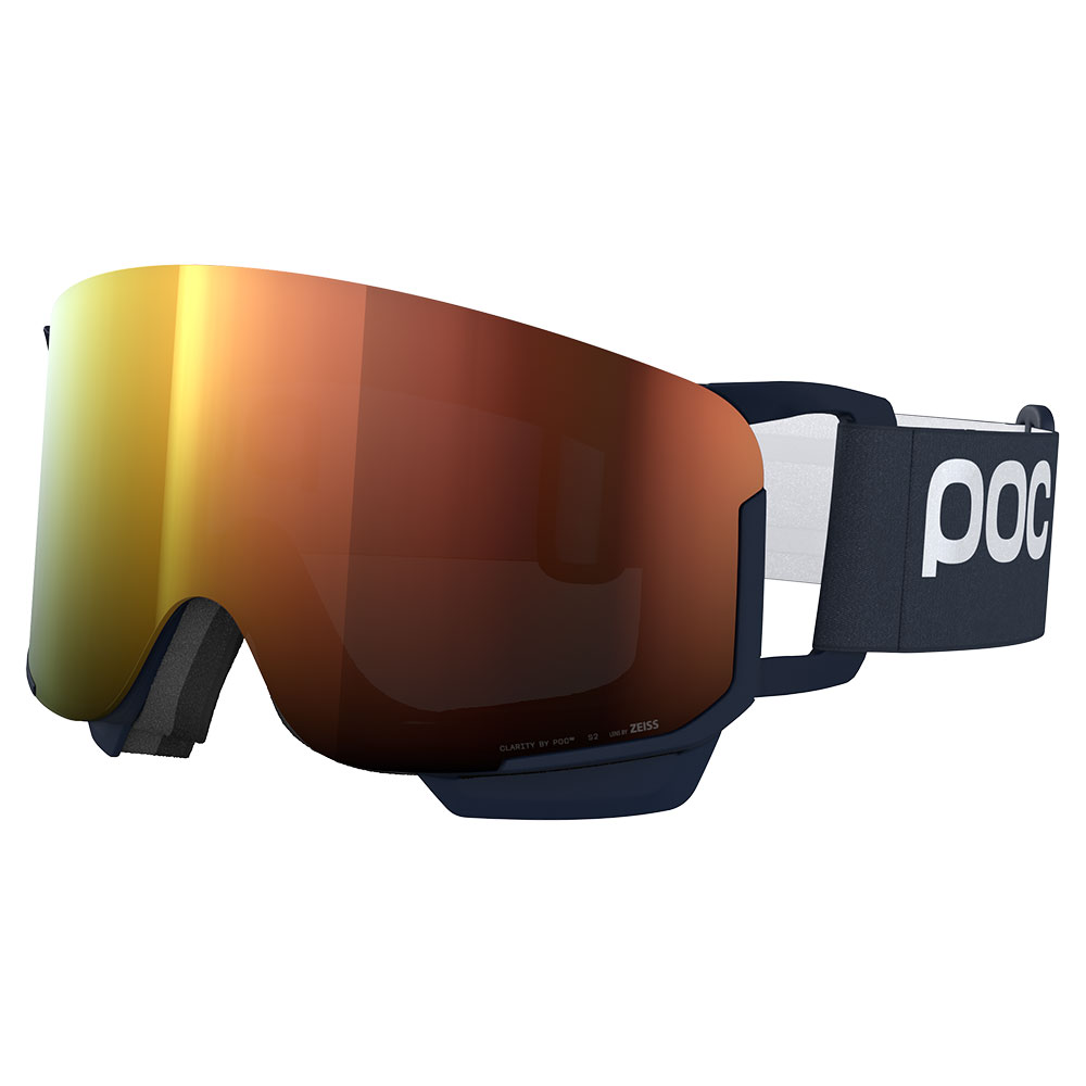 Poc Nexal Mid Wide Fit Ski Goggles Schwarz Partly Sunny Orange/CAT2 Poc Nexal Mid Wide Fit Ski Goggles Schwarz Partly Sunny Orange/CAT2 von Poc