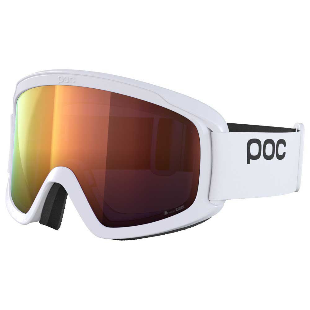 Poc Opsin Ski Goggles Weiß Partly Sunny Orange/CAT2 von Poc