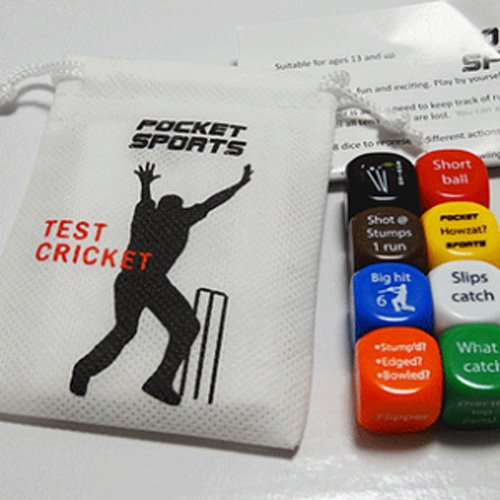 Test Cricket -Tasche für Sport und Spiel von Pocket Sports