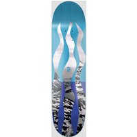 Poetic Collective 3 Flames 8" Skateboard Deck blue von Poetic Collective