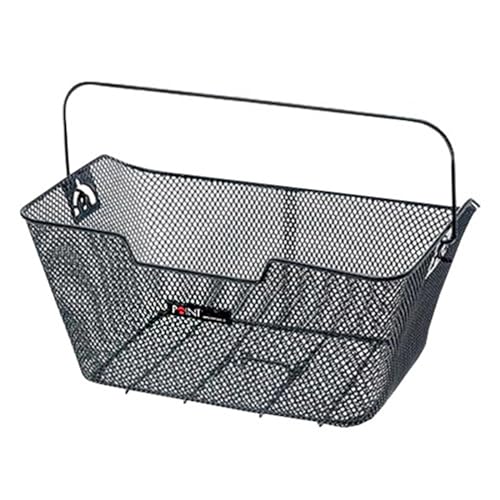 Fox Parts Hinterradkorb Ergo-Griff- abgeschrägte Seiten- Federklappenausschnitt, schwarz, 40x28x18cm, 05100400 Fox Parts Hinterradkorb Ergo-Griff- abgeschrägte Seiten- Federklappenausschnitt, schwarz, 40x28x18cm, 05100400 von Point