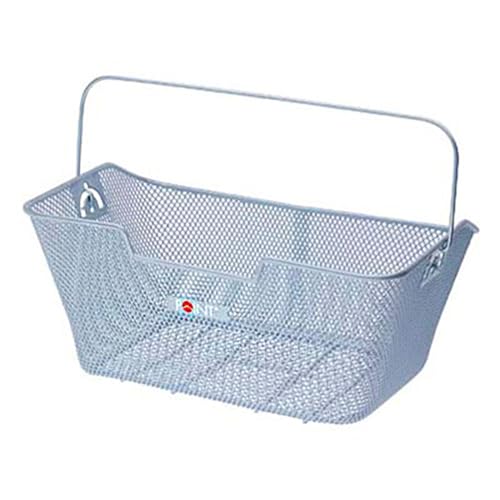 Fox Parts Hinterradkorb Ergo-Griff- abgeschrägte Seiten- Federklappenausschnitt, silber, 40x28x18cm, 05100505 Fox Parts Hinterradkorb Ergo-Griff- abgeschrägte Seiten- Federklappenausschnitt, silber, 40x28x18cm, 05100505 von Point