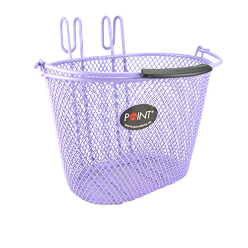 Point Kinder Fahrradkorb VR Colour, lila, 25x16x16cm, 05107805 Point Kinder Fahrradkorb VR Colour, lila, 25x16x16cm, 05107805 von Point